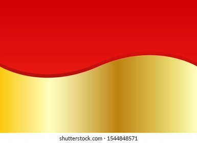 Red and gold background for Christmas.