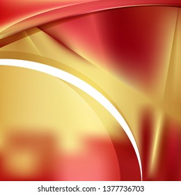 Red and Gold Background Graphic