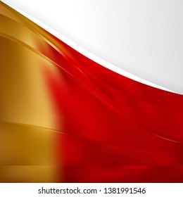 Red and Gold Background Template Image