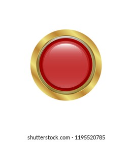 354,641 Red round button Images, Stock Photos & Vectors | Shutterstock