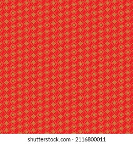 Patrón Oro Rojo. Textura del patrón de Año Nuevo Este. Elemento de Asia vectorial. Diseño de Año Nuevo Amarillo Rojo. Fondo rojo japonés de oro. Antecedentes chinos coreanos. Patrón oriental japonés sin mangas.