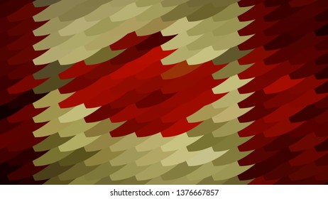 Red and Gold Geometric Shapes Background Graphic