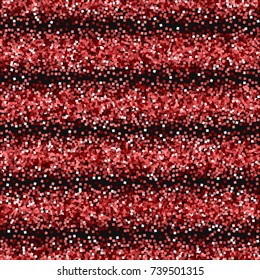 Red gold glitter. Chaotic scatter lines on black background. Great vector illustration.