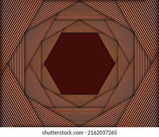 Red and gold luxury background. Vector illustration.