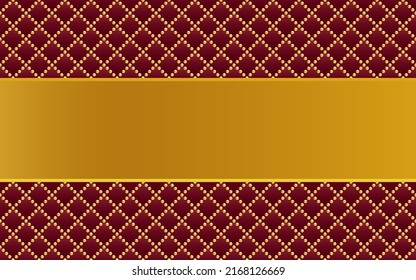 Red and gold luxury background. Vector illustration.