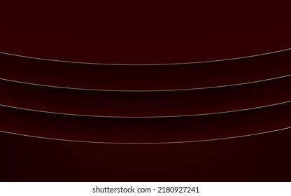 Red and gold luxury background. Vector illustration.