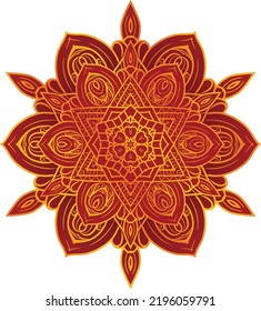 19,459 Red And Gold Mandala Images, Stock Photos & Vectors | Shutterstock