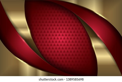 red and gold modern background