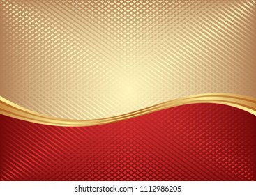 red and golden abstract  background divided into two
