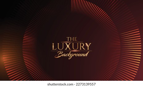 Red   Golden Color Round Ring Circle Award Background  Luxury Background Graphics  Modern Abstract Template  Expensive Analog Time Clock watch  Golden Gradient Tunnel Hud Motion Look Design  