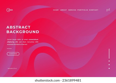 Red Gradient Abstract Background Colorful Waves. Perfect for adding vibrancy and energy to web design, presentations, and digital projects