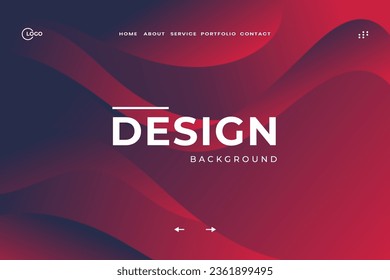 Red Gradient Abstract Background Colorful Waves. Perfect for adding vibrancy and energy to web design, presentations, and digital projects