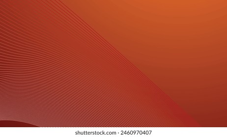 Red gradient abstract background with curve line