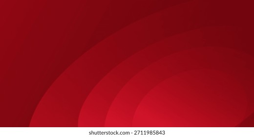 Fondo Abstractas Del Gradiente Rojo Con Las Ondas Curvas Para El Diseño Moderno Y El Fondo de pantalla