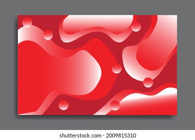 Fondo abstracto de gradiente rojo. Gran trasfondo para medios sociales, plantilla de ventas, banner, web, computadora, smartphone etc