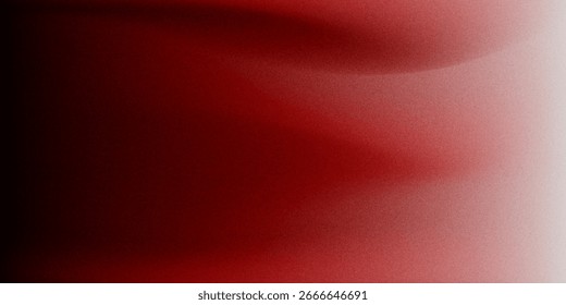 Fundo abstrato gradiente vermelho em tecido preto escuro para banner, fundo.