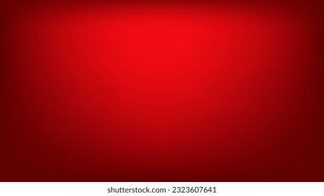 Red gradient abstract background. Simple and modern studio background.