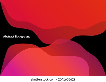red gradient abstract background vector
