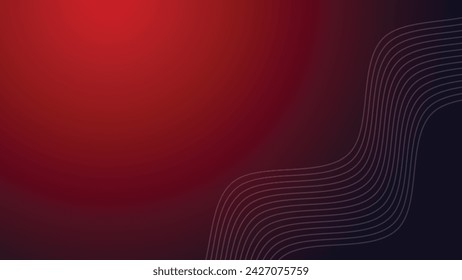 Fondo de pantalla abstracto de fondo de degradado rojo para fondo o presentación