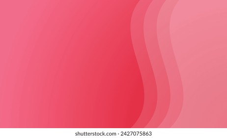 Red gradient abstract background wallpaper vector image for backdrop or presentation