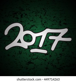 Red gradient background. 2019 new year creative design for your greetings card, flyers, invitation, posters, brochure, banners, calendar.