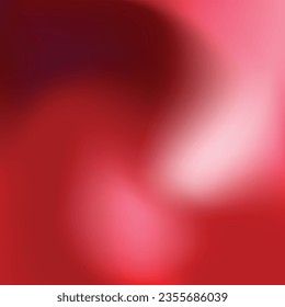 Red gradient background. Blur pattern. Modern banner template design with space for your text. Vector illustration