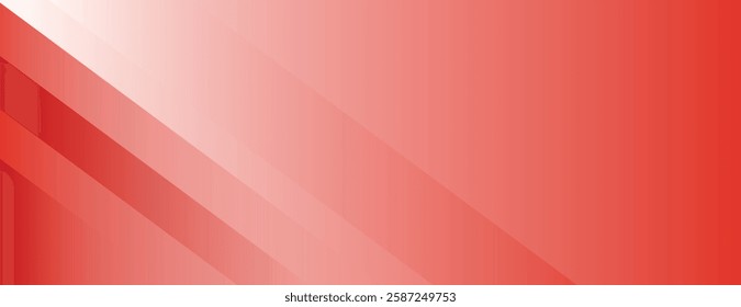 Red gradient background with diagonal stripes. The background features a smooth, modern style with a red color scheme. Vector design. Shiny stripe background. Red background vector.