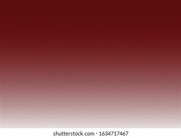 Red gradient background with dots effect.