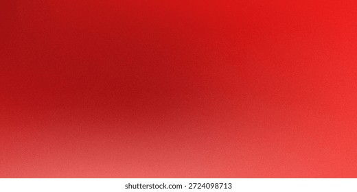 Fondo de degradado rojo. Textura de ruido granulado. 