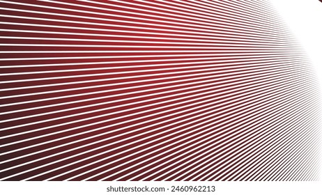 Red gradient background with stripes line for backdrop or presentation