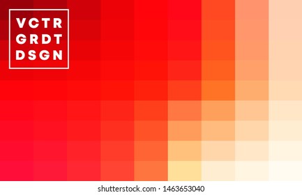 Red gradient background template design. Vector illustration.
