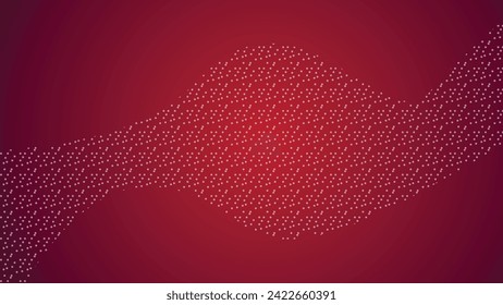 Red gradient background wallpaper vector image for backdrop or presentation