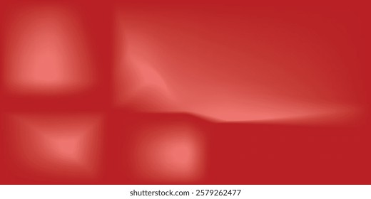 Red Gradient Background. white light Grainy Texture. Design for Template, Social Media, Trendy, Vintage, Brochure, Banner