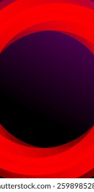 red gradient circle background wallpaper
