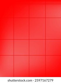 Red gradient color abstract wall background with line art. Wallpaper design