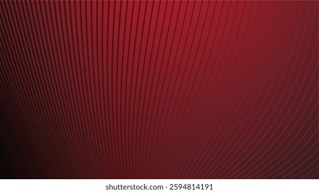 Red gradient with curve line abstract background for backdrop