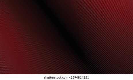 Red gradient with curve line abstract background for backdrop