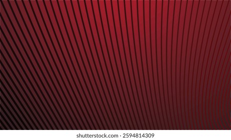Red gradient with curve line abstract background for backdrop