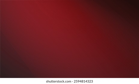 Red gradient with curve line abstract background for backdrop