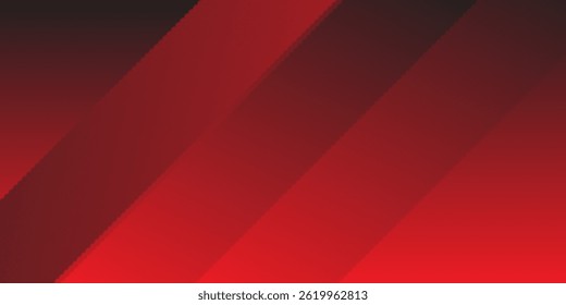 Red gradient with halftone abstract background for backdrop or presentation