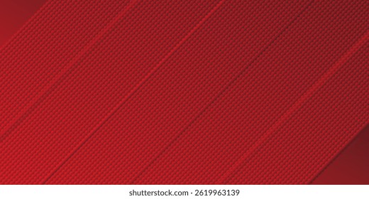 Red gradient with halftone abstract background for backdrop or presentation