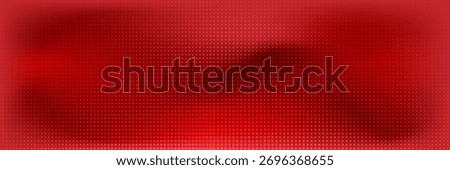Red gradient with halftone abstract background for backdrop or presentation. Vector Illustration