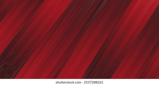 red gradient line with metallic effect with solid red color with black