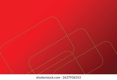 Red gradient minimal lines covers design. geometric background. vector illustration. Vector Illustration