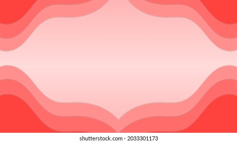 Red gradient papercut background pastel red colors with shiny effect. can use for poster, banner, flyer, pamphlet, leaflet, brochure, catalog, web, site, website, presentation backgrounds