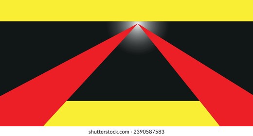 roter Farbverlauf-Sporthintergrund, Vektorgrafik. Moderne, glänzende Sporthintergrund.