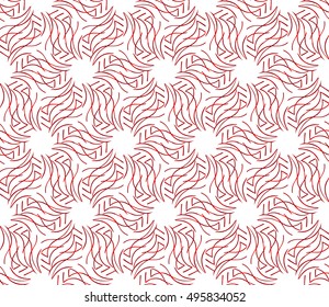 red gradient style floral illustration. complex geometric vector pattern of interwoven lines and shapes. seamless texture. for interior design, wallpaper, red gradient style floral illustration. complex geometric vector pattern of interwoven lines and shapes. seamless texture. for interior design, wallpaper,