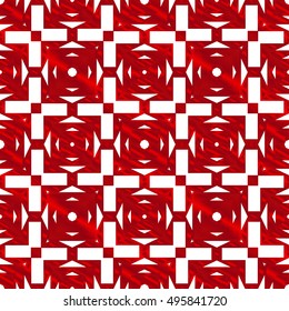 red gradient vector illustration. geometry style