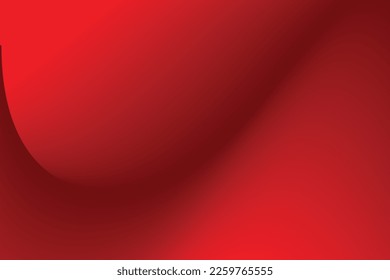 red gradient wave abstract background. modern graphic for landing page and computer desktop background. 3d vector