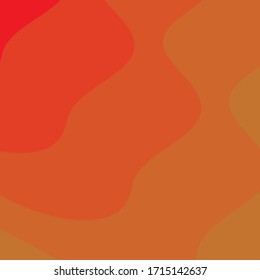 Red Gradient wave background vector